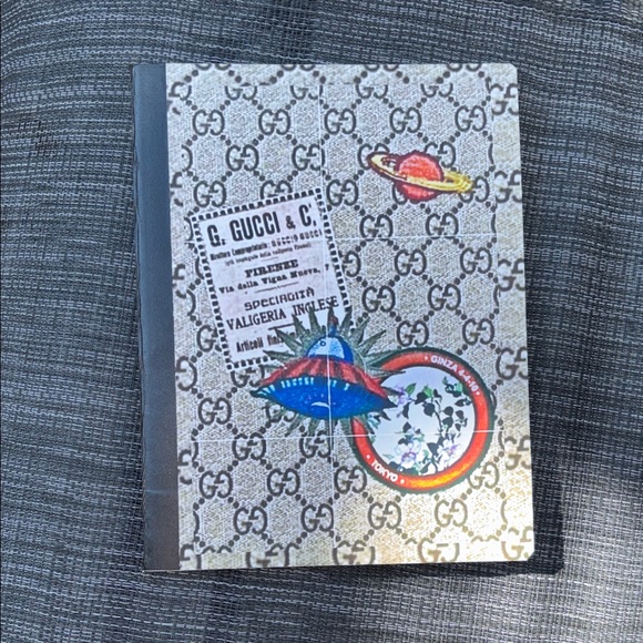 composition Other - Homemade Gucci G’s Supreme fashion composition notebook stationary with Motif